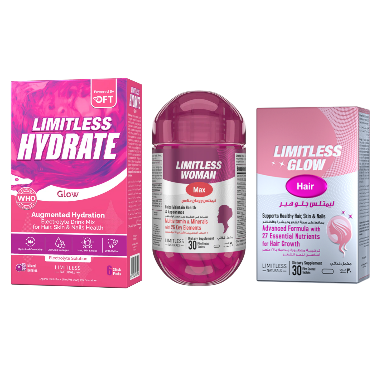 Woman Glow Bundle ( 3 Packs )