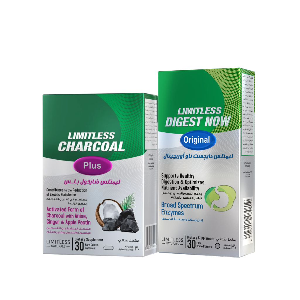 Limitless Digest Now & Limitless Charcoal Bundle ( 2 Packs )