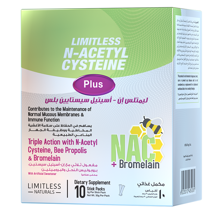 Limitless N-Acetyl Cysteine Plus 10 Stick Packs