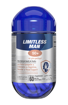 Limitless Man 50+ 60 Tablets
