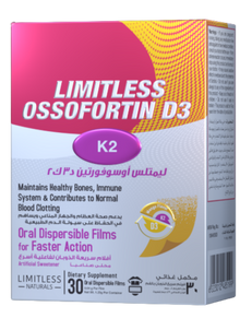 Limitless Ossofortin D3 + K2 30 ODF