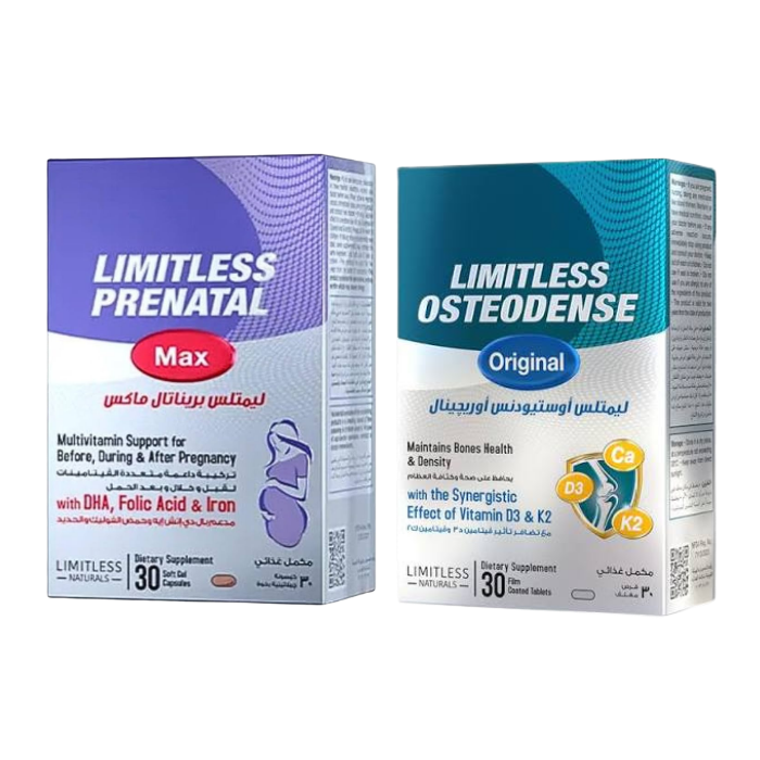 Limitless Osteodense & Limitless Prenatal Max Bundle
