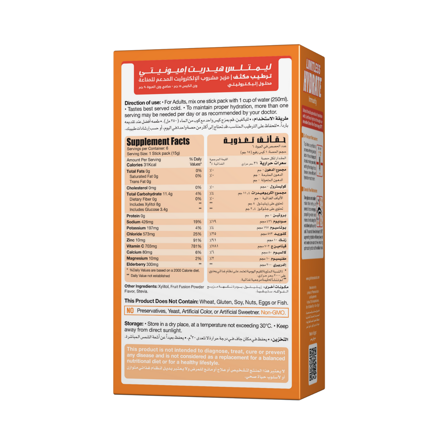 Limitless Hydrate Immunity