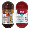 Limitless Omega 3 & Limitless CoQ 10 Bundle ( 2 Packs )